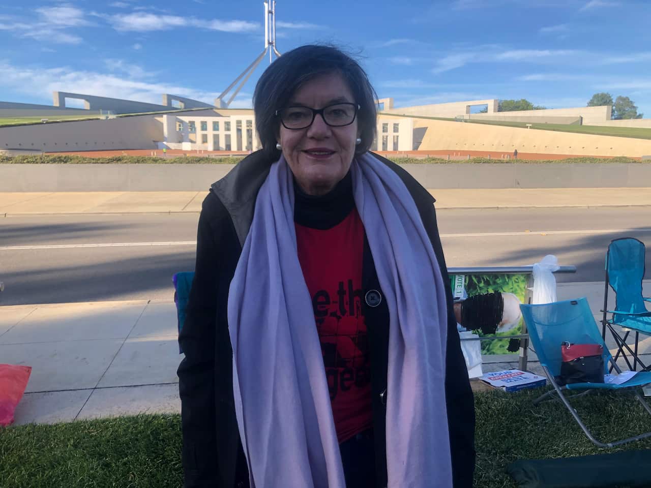 Former independent MP for Indi Cathy McGowan.