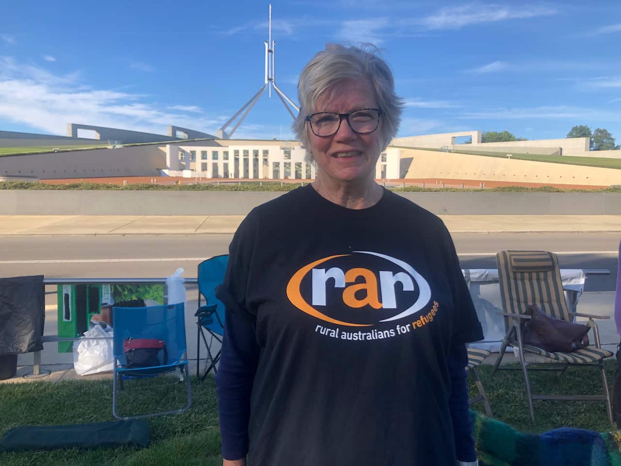 Rural Australians for Refugees President Louise Redmond.