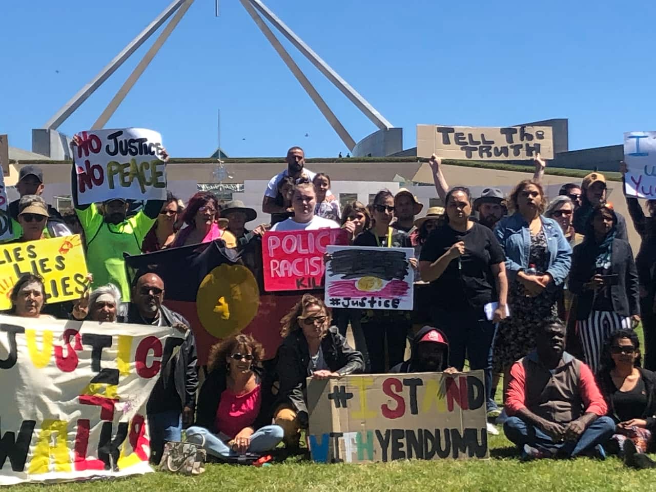 A National Day of Action was held for Kumanjayi Walker. Protesters have even rallied outside Federal Parliament. 