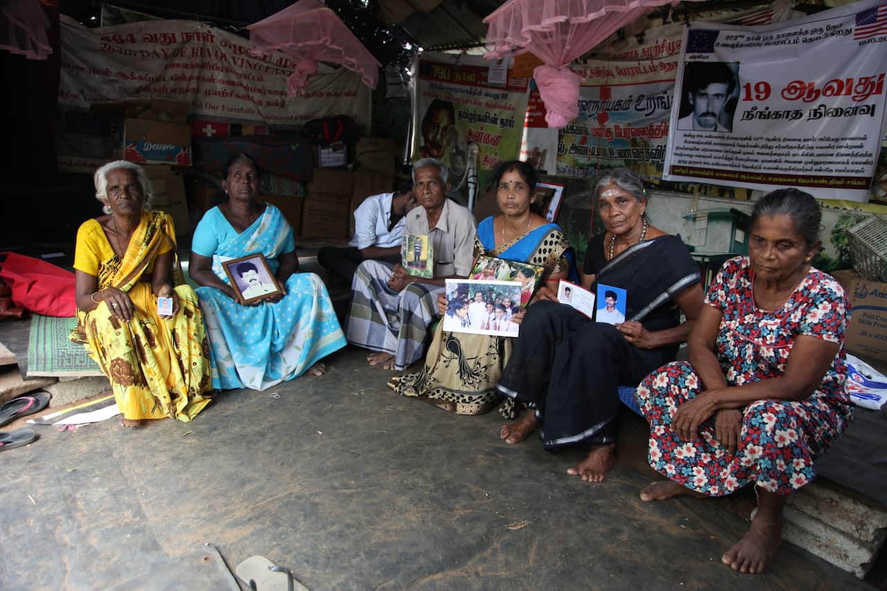 Families of Sri Lanka's disappeared have kept a daily vigil