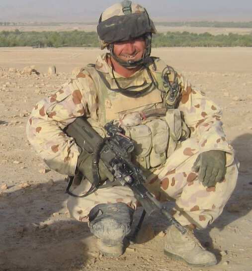 Lance-Corporal Lee Sarich served in Afghanistan twice. He was diagnosed with PTSD after he was struck by an improvised explosive device.