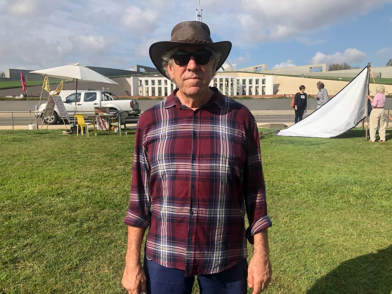 Paul Adcock lost his home in this summer's fires.