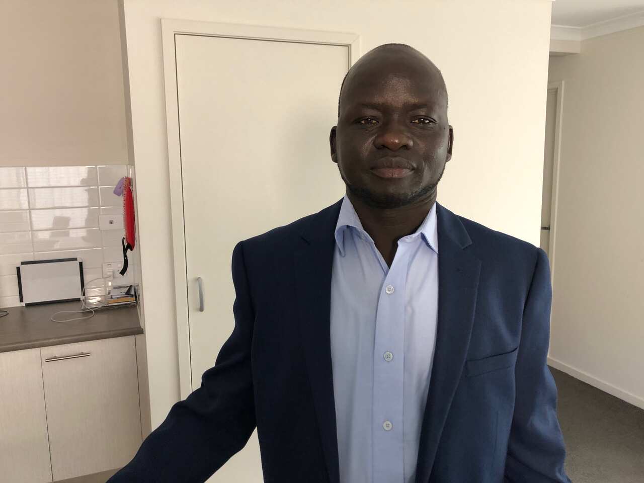 Santino Atem Deng volunteers to help other in African migrant community 