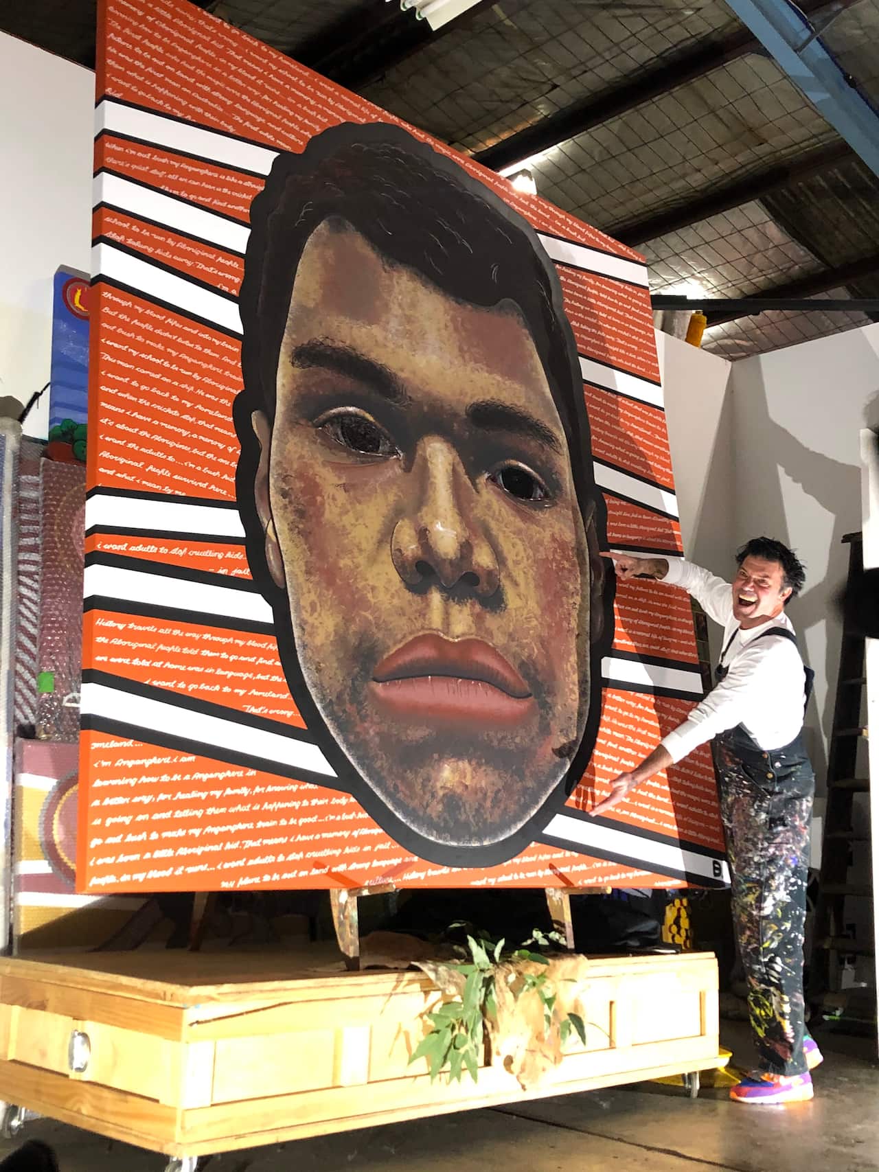 Renowned Indigenous Artist Blak Douglas is among those calling for a change to the traditional rules of the Archibald Prize.