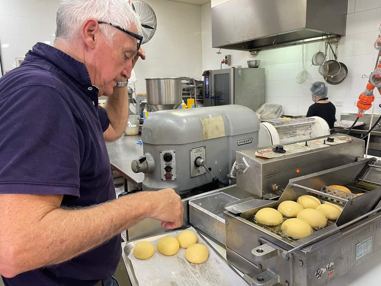Manfred Freinkel, owner of Grandma Moses bakery