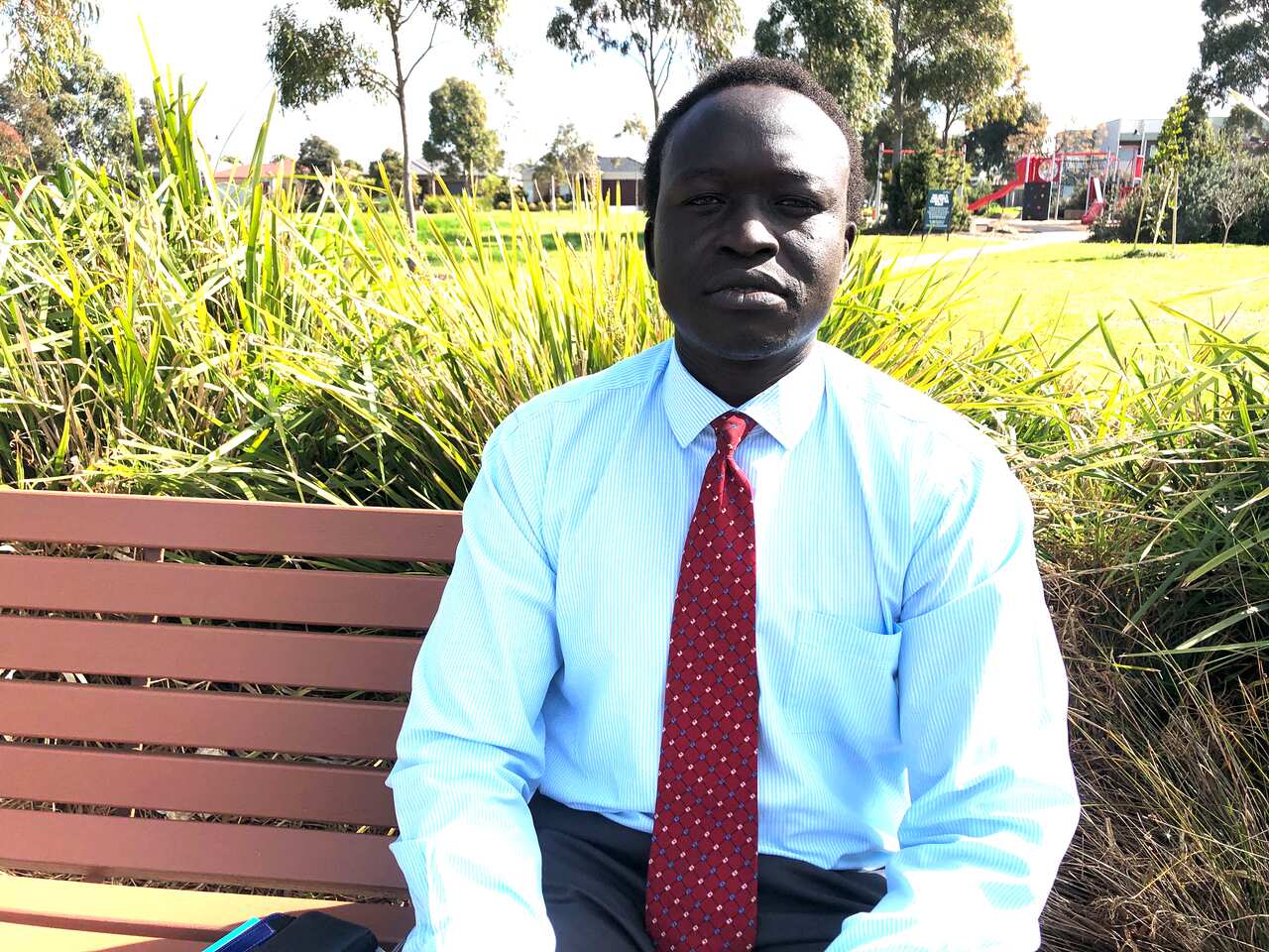 Ring Mayar, President of the South Sudanese Community Association fears for the family's mental health