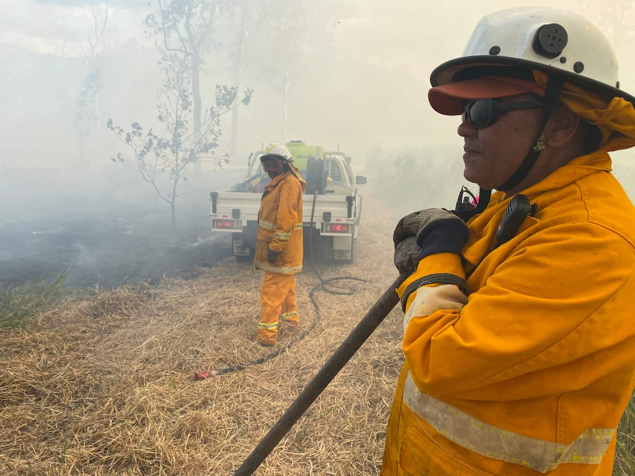 Cool burning is also referred to as cultural burning.