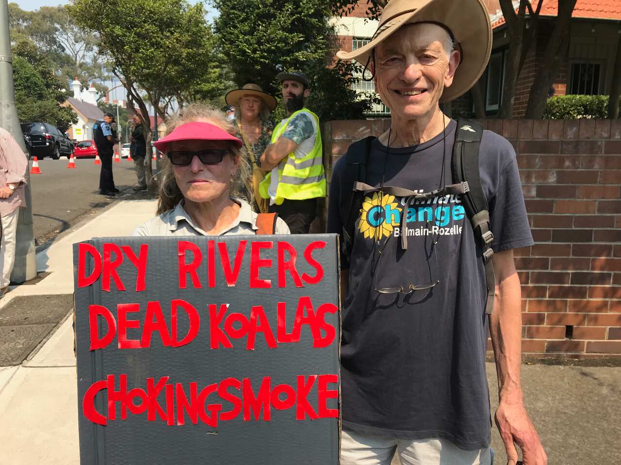 Derek Bolton (right) said it was bizarre that the prime minister took a holiday at this time. 