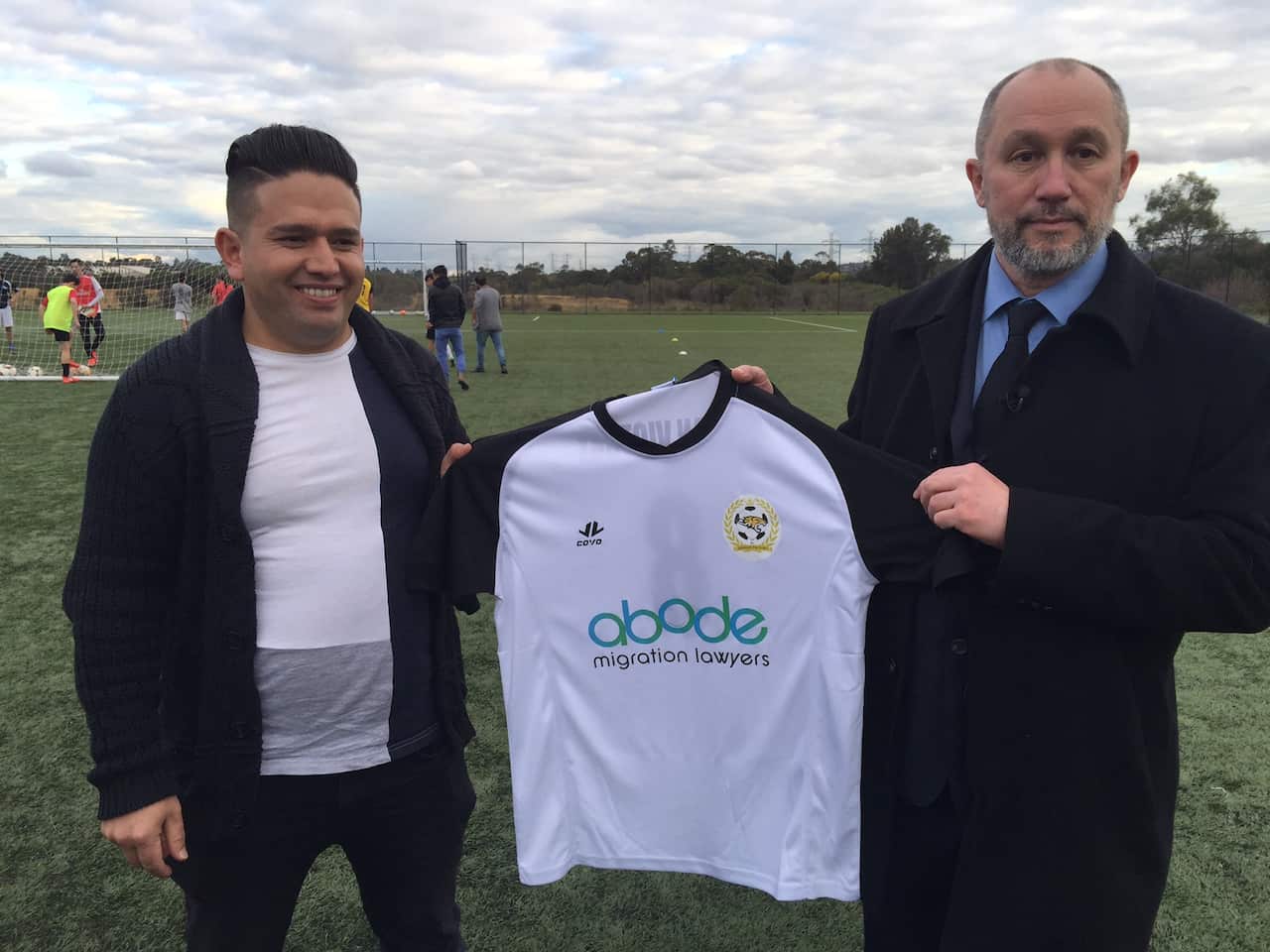 Founder Zakarya Shokaie and Abode Migration Lawyer Gerard Gleeson