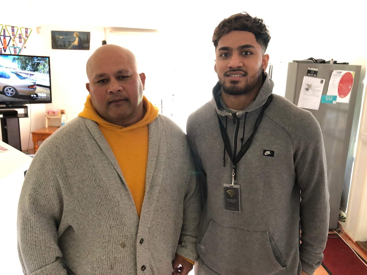 Oge Telepe, a single father, couldn't be prouder of his kids