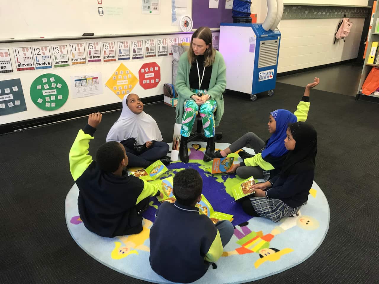 90% of the students at Debney Meadow Primary School are of African heritage.