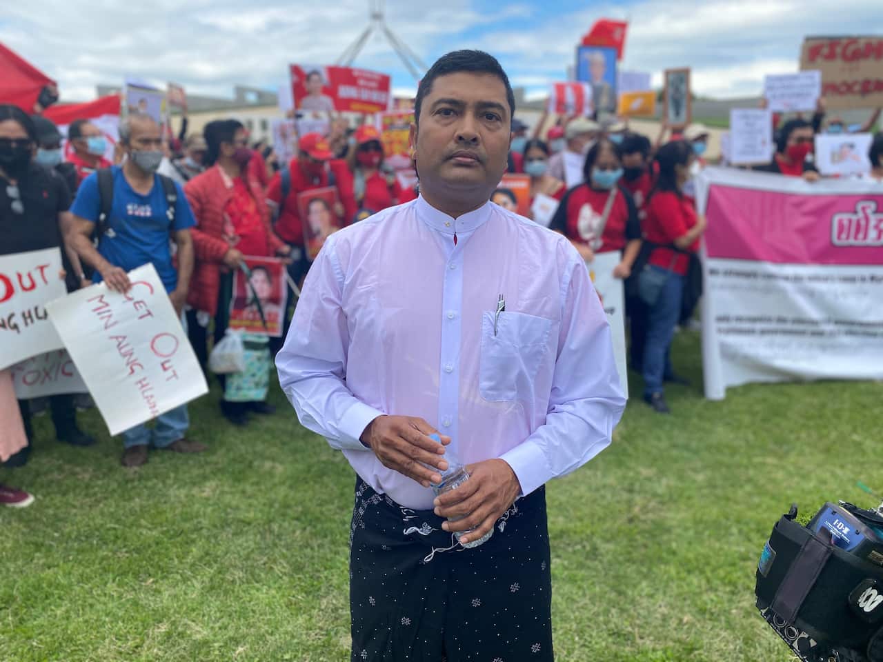 Dr Thein Moe Win says watching the coup unfold in Myanmar has been "heartbreaking". 