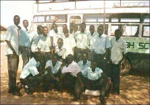 Garang and his fellow students