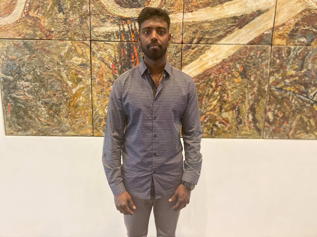 Refugee Ramsiyar Sabanayagam.