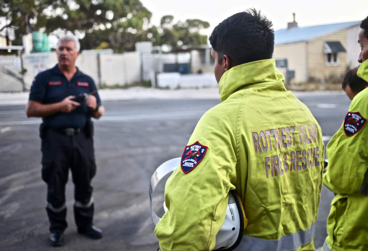 Brendon McLaughlin is responsible for training the volunteers