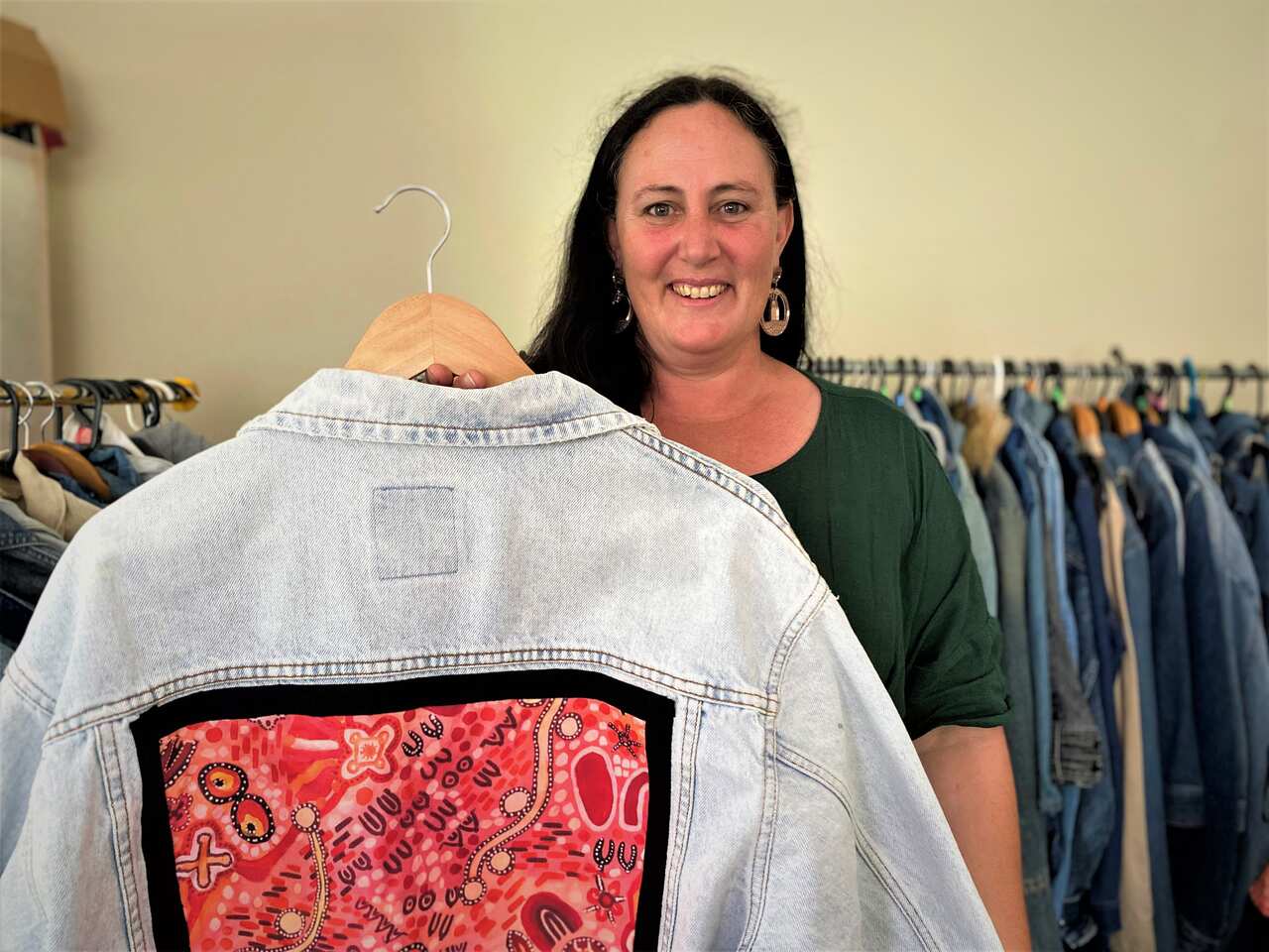 Rebecca's label has a sustainable focus.