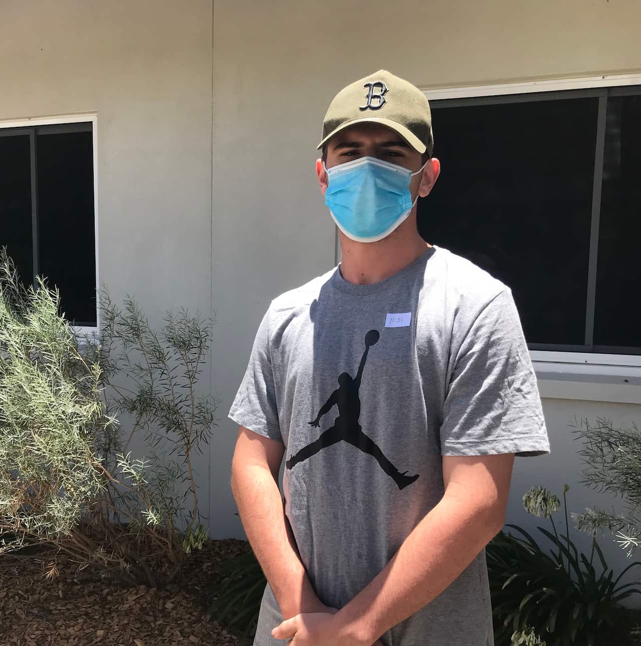 19-year-old Beau Jackson decided to get vaccinated so he could go out with his friends.