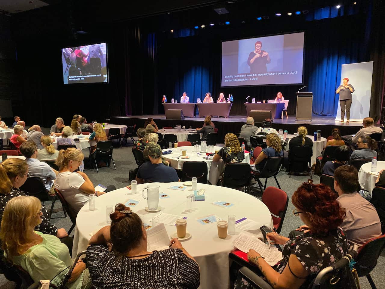 Disability Royal Commission forum in Logan in February.