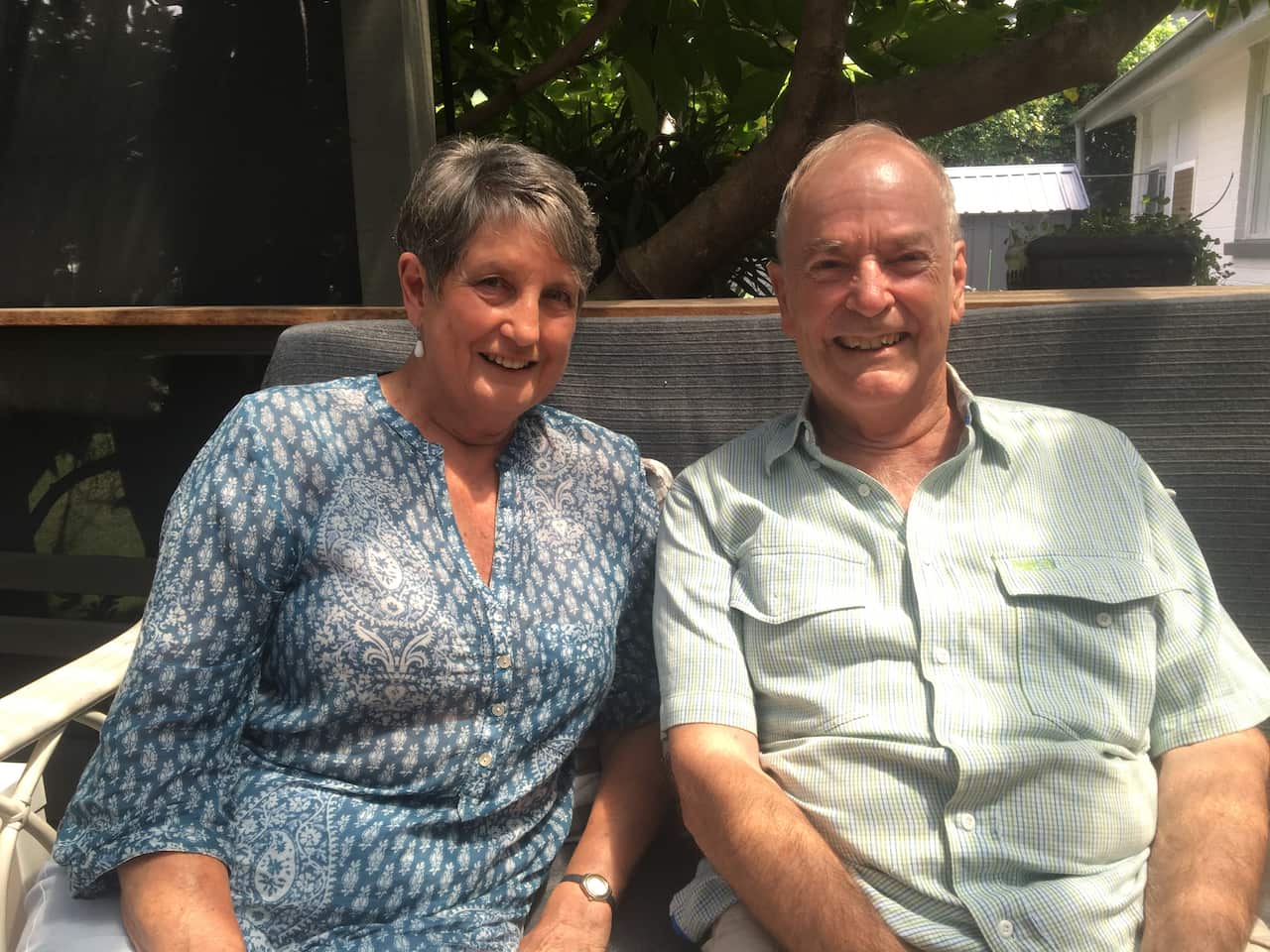 Pauline (left) and David Doig.