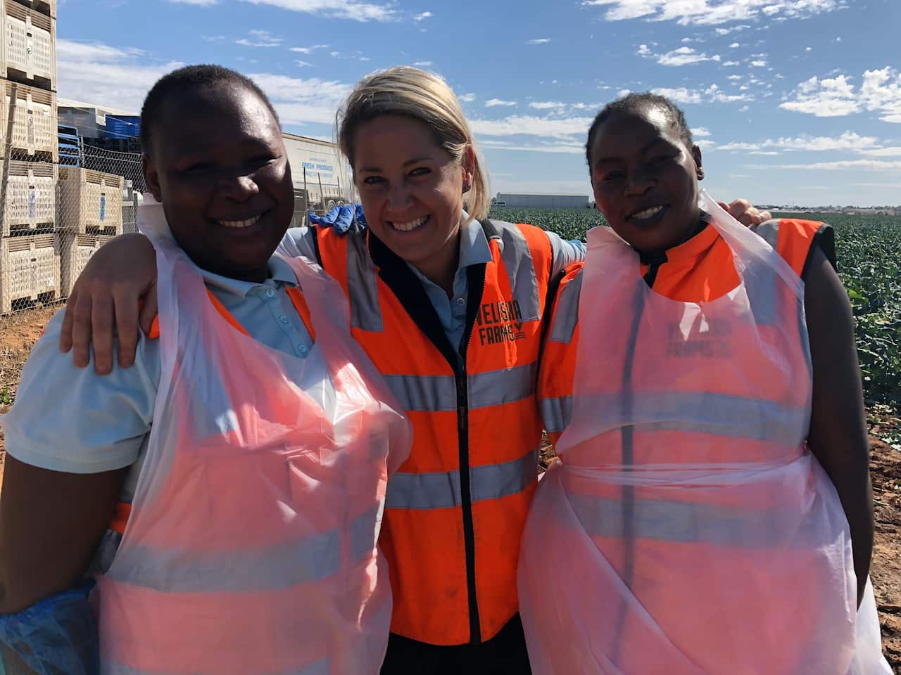 Margaret, Catherine Velisha and Jessica