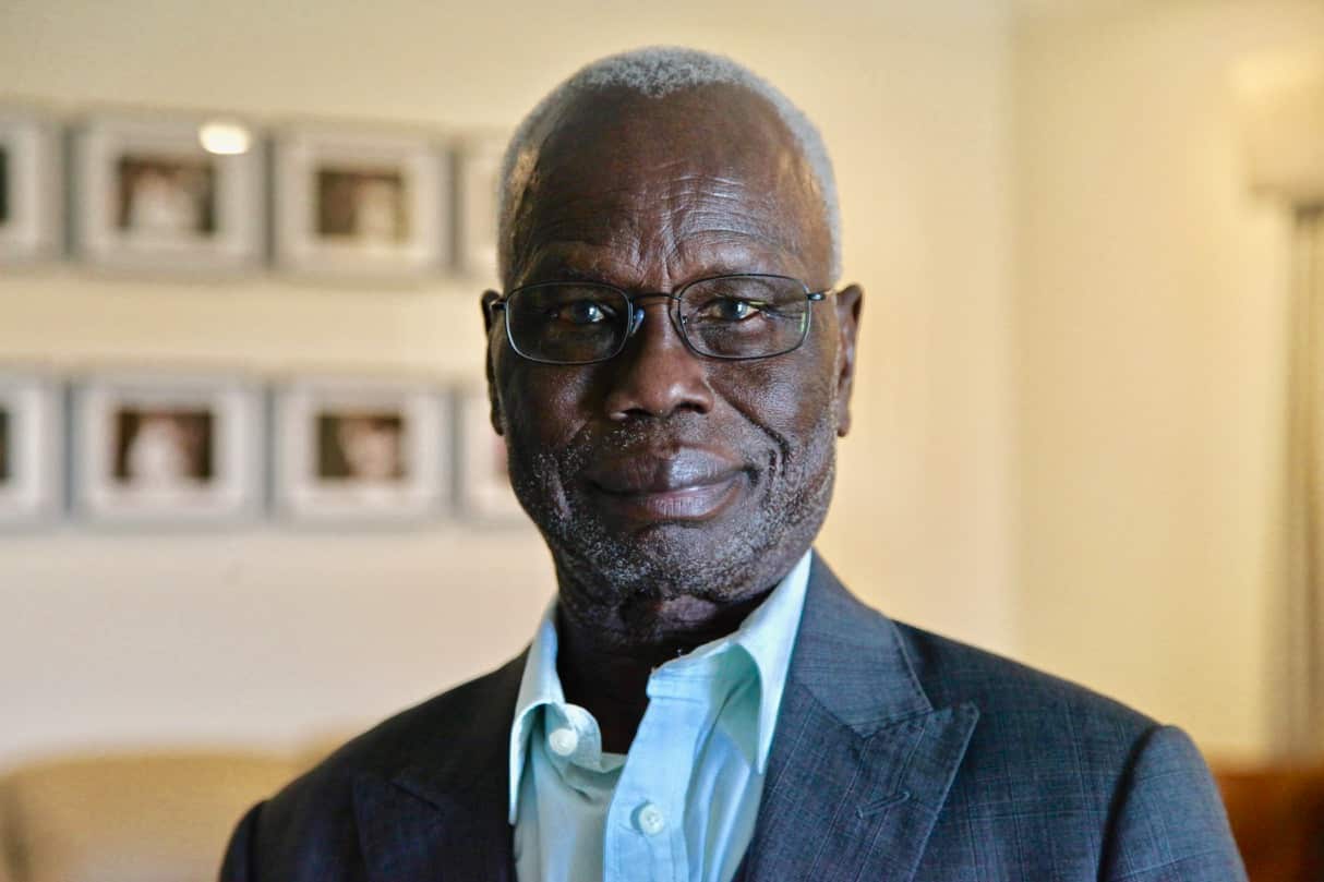 Jok Babok earned his masters degree at 75 years of age. 