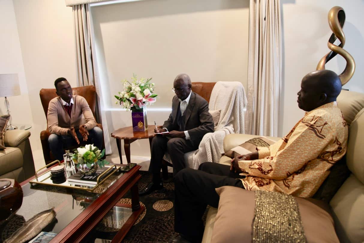 Peter is encouraging others in the South Sudanese diaspora to tell their stories. 