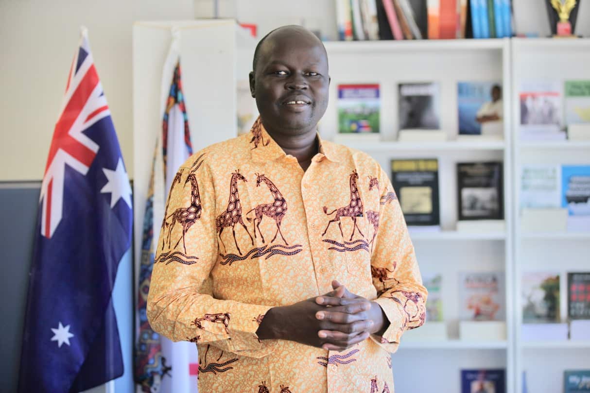 Peter Deng hopes to encourage better understanding of South Sudanese culture in Australia.