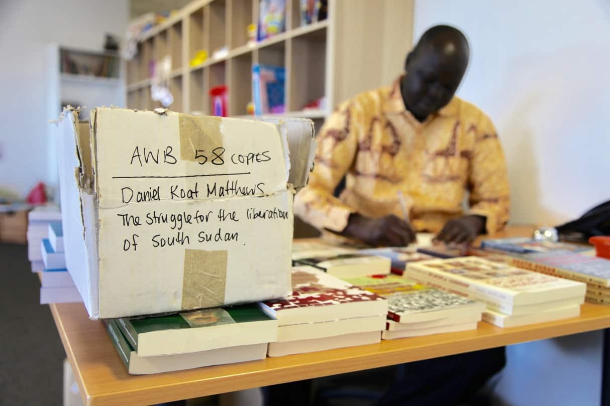 Africa World Books distributes around the world. 