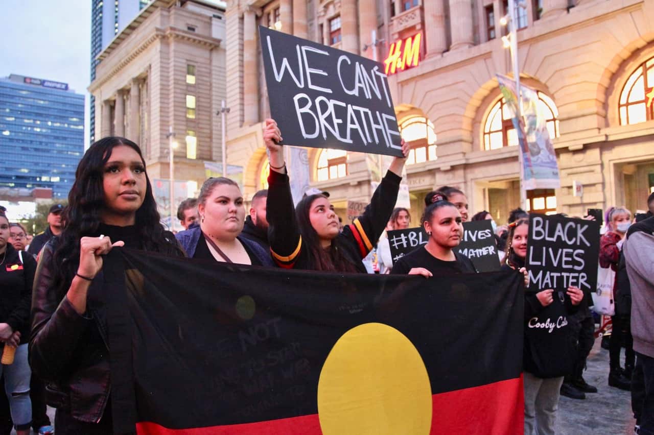 A Black Lives Matter rally is planned for Perth this Saturday. 