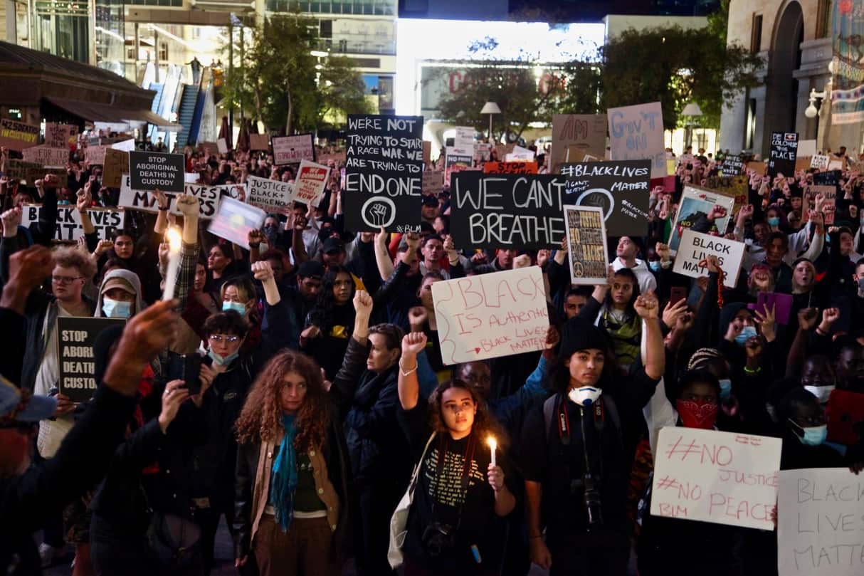 A Black Lives Matter rally is planned for Perth this Saturday. 