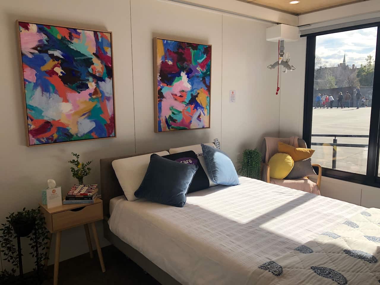 Disability equipped bedroom