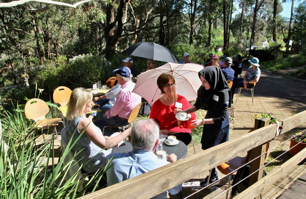 The World Music Cafe combines diverse food and music. 