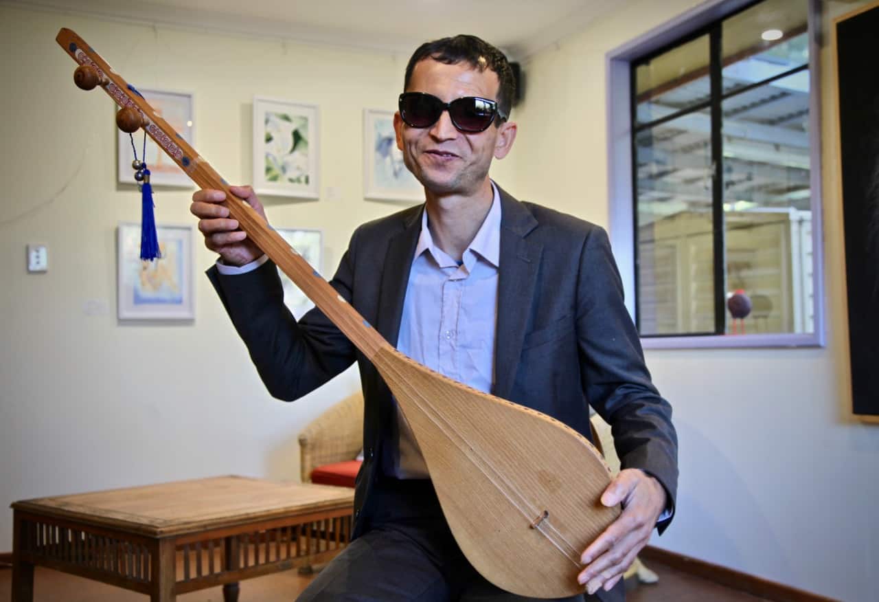 Asad Alizada arrived in Australia seven years ago. 