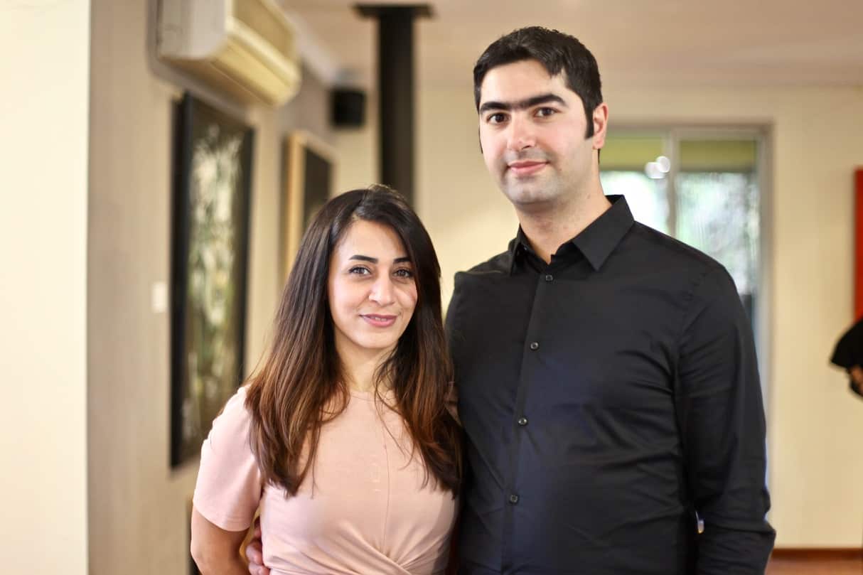 Noura and Basir arrived in Australia none months ago.