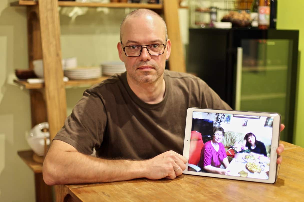 44-year-old Art Ledovsky moved to Perth from Belarus eight years ago. 