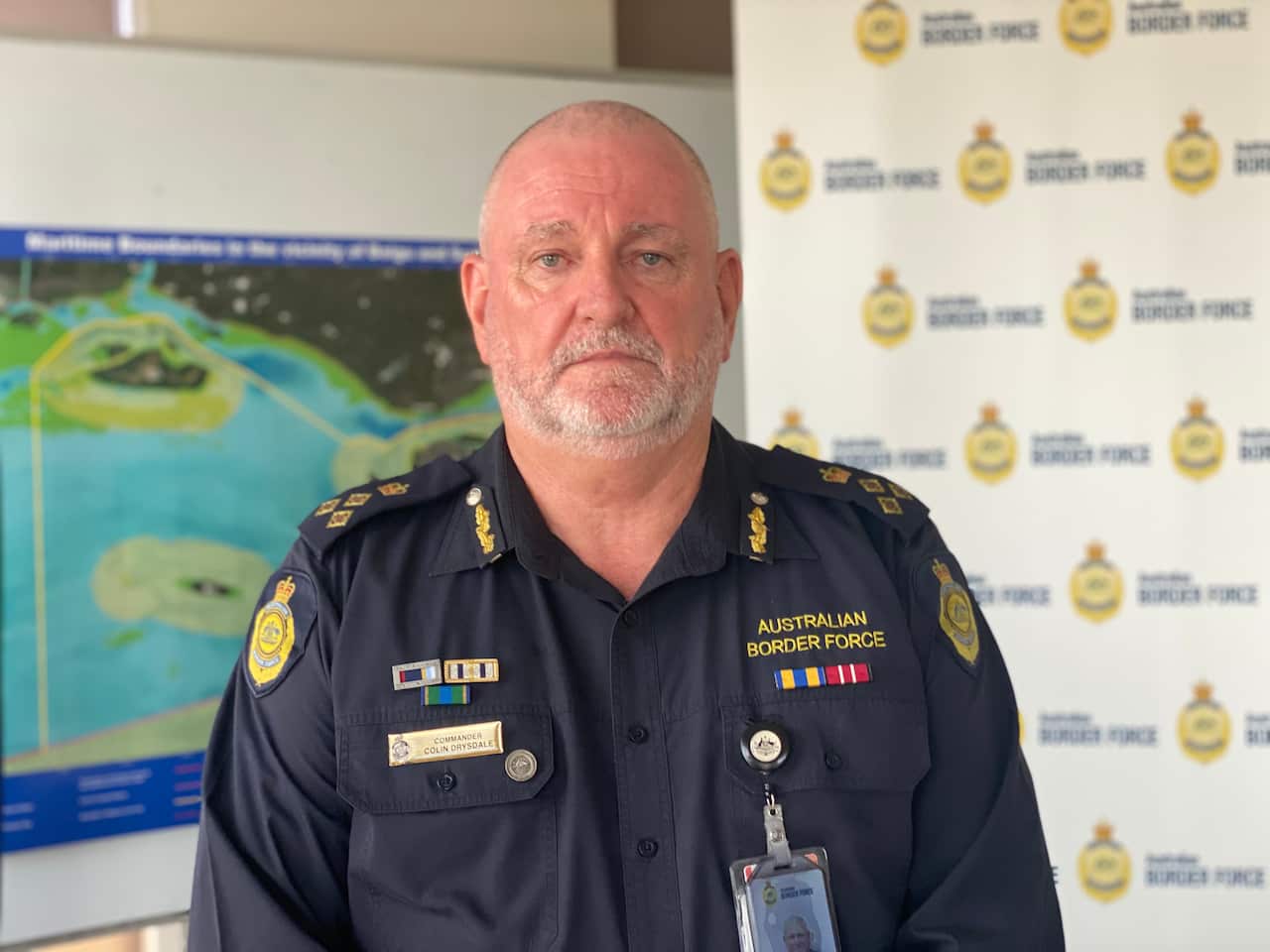 ABF Commander Colin Drysdale 