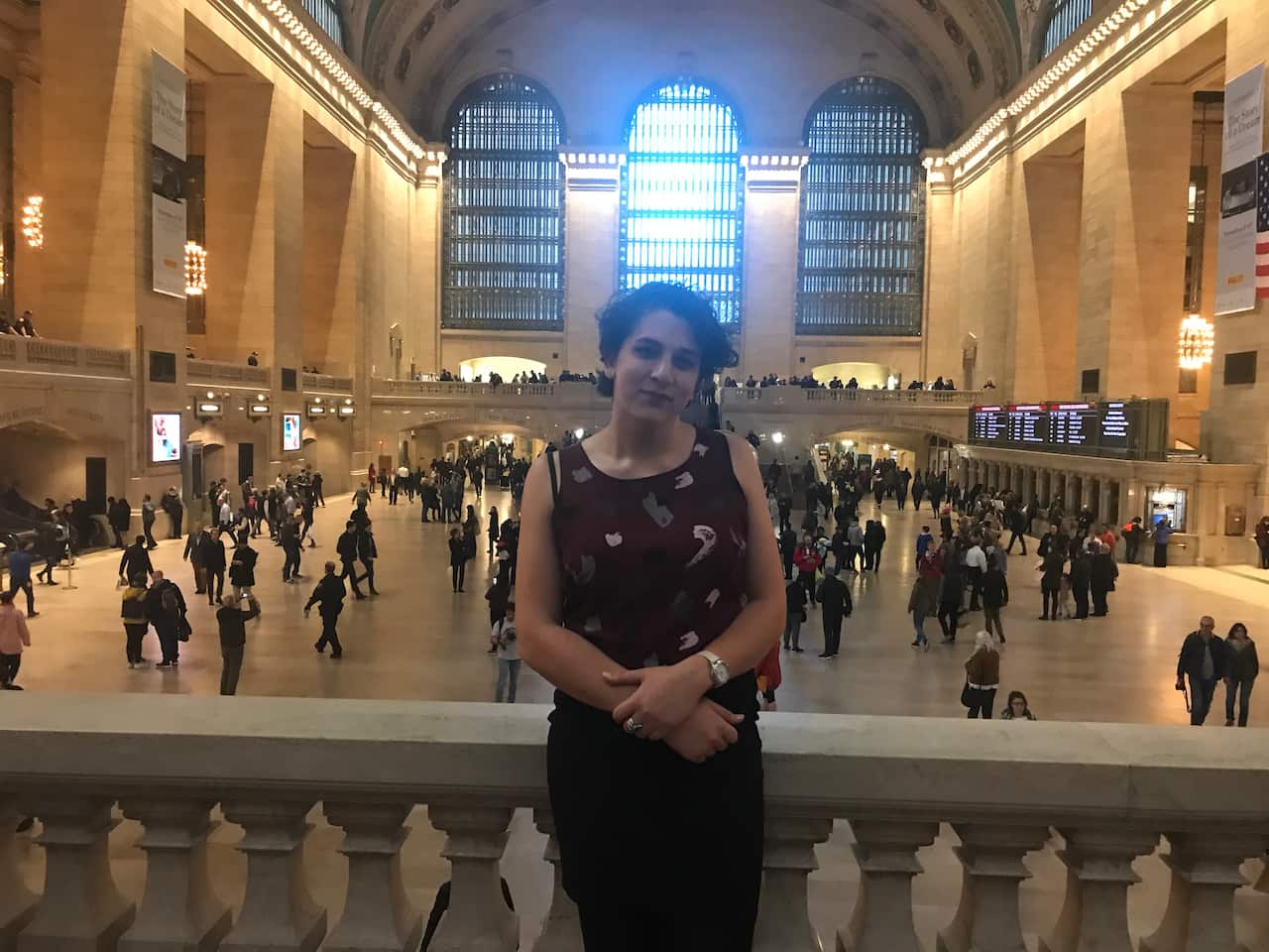 Amy travelled to New York to present on how privacy policies impact transgender people.