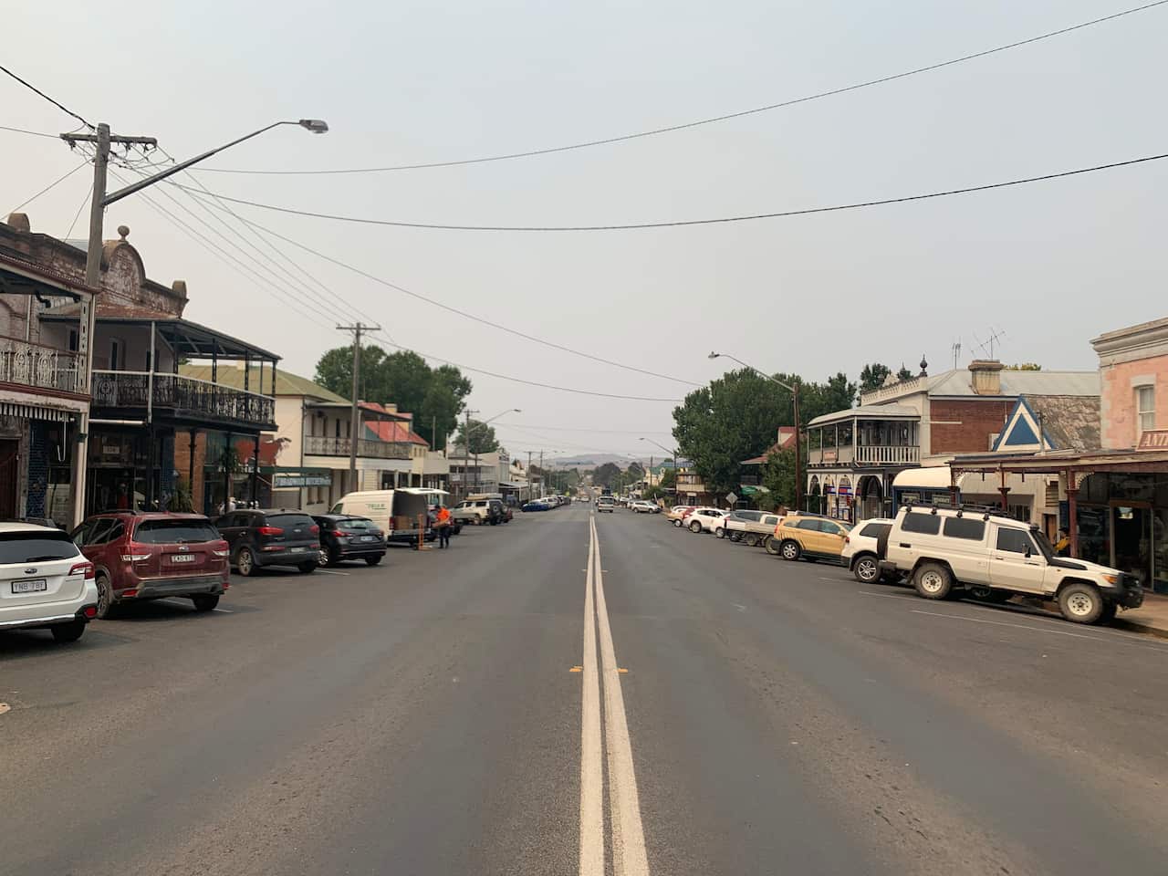 The town of Braidwood is located on the way to New South Wales south coast.