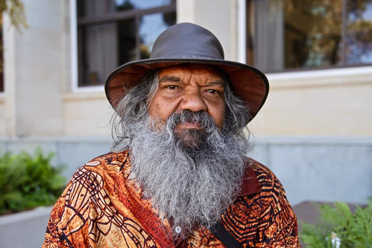 Ngadju elder from Norseman Leslie Schultz 