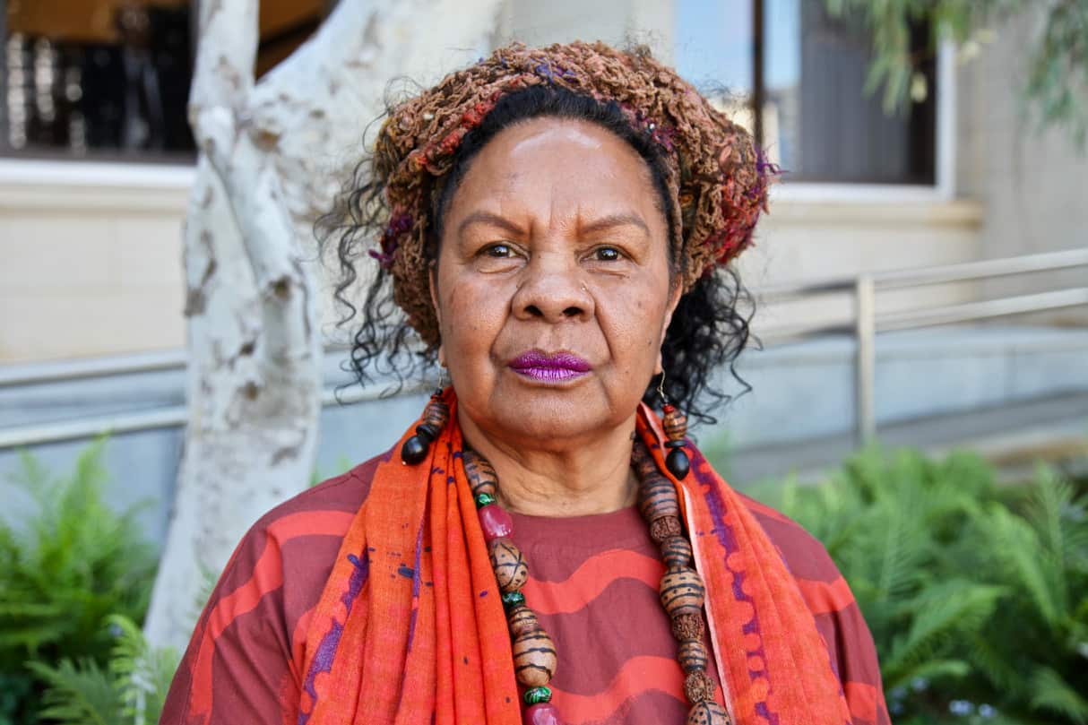 Nyikina Warrwa woman from the lower Fitzroy River in the Kimberley region Dr Anne Poelina said