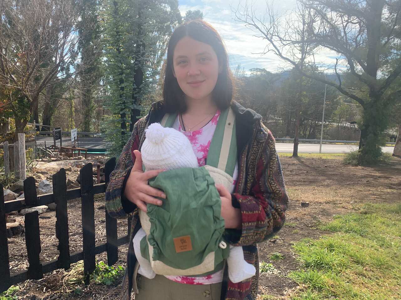 Zoey Salucci-McDermott gave birth to son Phoenix in April.