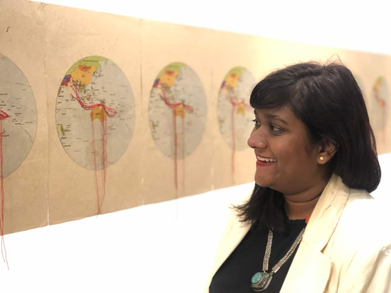 Shivanjani Lal is a is a twice-removed Fijian Indian Australian artist and curator.