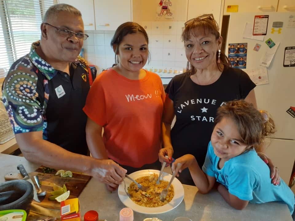 Canberra man Billy Tompkins and his family are sharing traditional, family recipes on Facebook group Mob Feeds for others to try. 