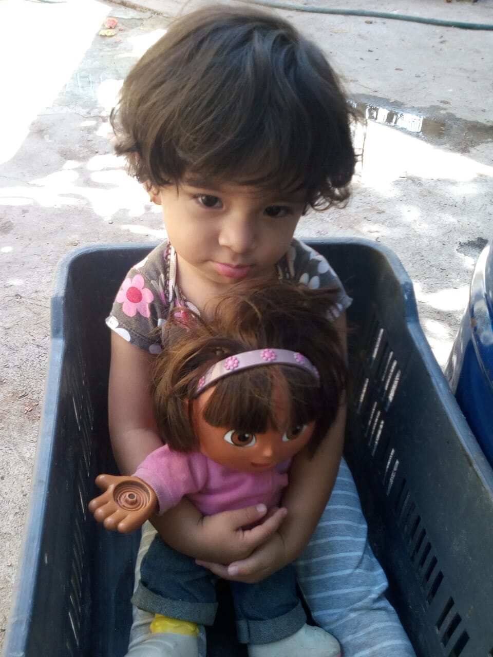 In an undated handout photo, Fernanda Jacqueline Davila, in Tegucigalapa, Honduras, earlier this year, who has been in U.S. government custody since she was taken from her grandmother at the border in late July 2018.