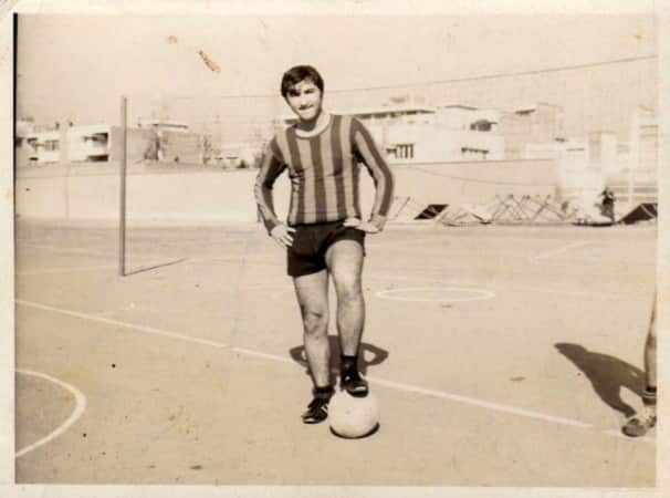 Alireza Ehsani before leaving Iran