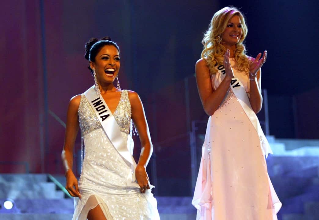 2004: Miss India, Tanushree Dutta, was chosen as one of ten finalists for Miss Universe 2004.