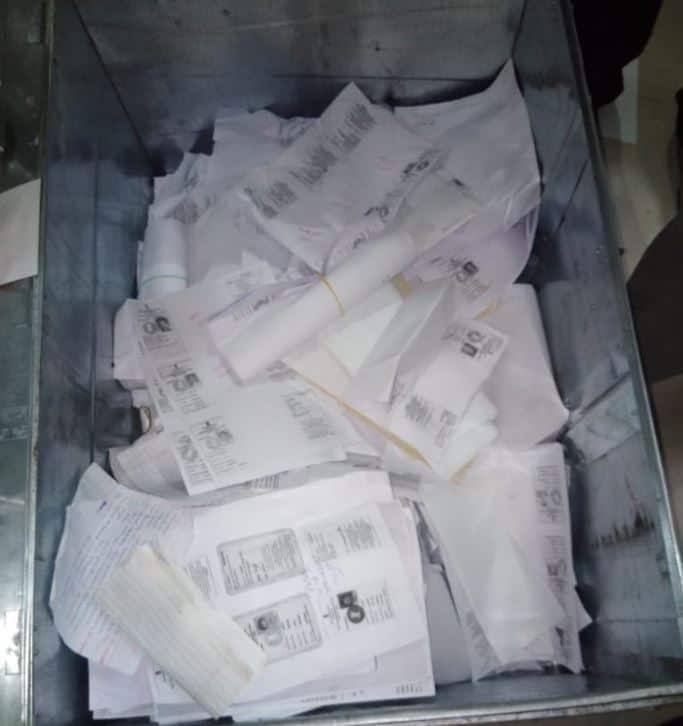 The discovery of the voter IDs has prompted a social media stoush