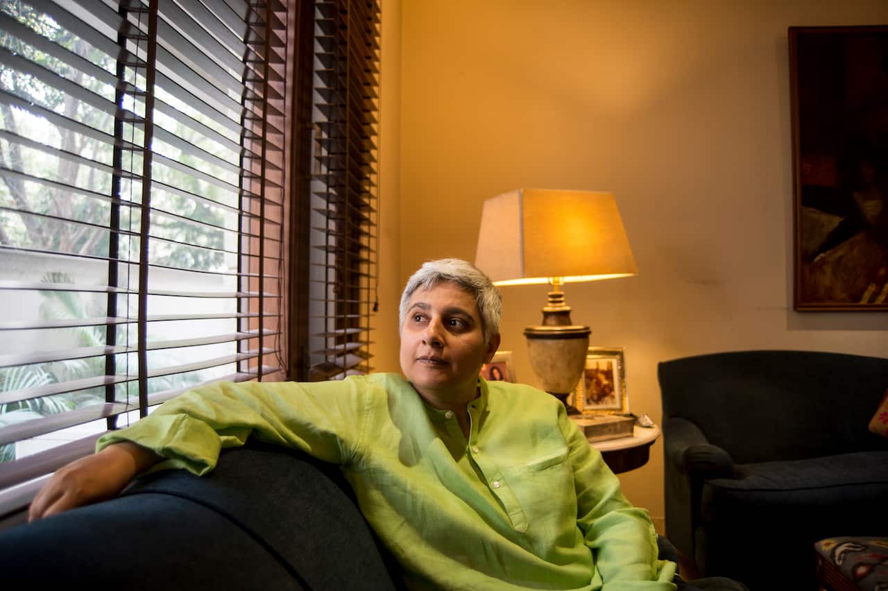 Ayesha Kapur, a businesswoman who is one of the petitioners challenging Section 377 in court, in Delhi, India.