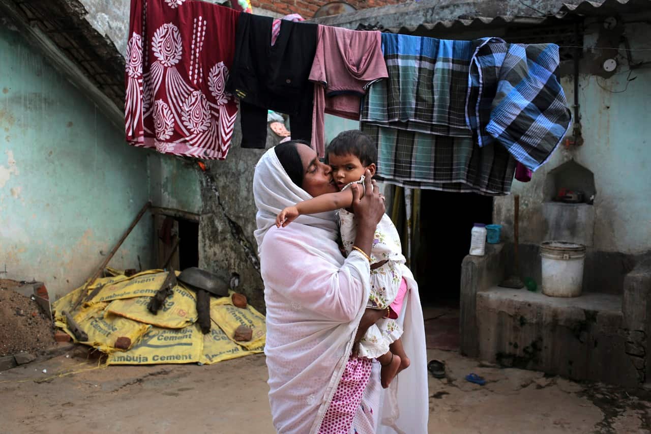 Mariam Khatoon, the widow of Alimuddin Ansari, at her home in a village near Hazaribagh. “My life is doomed,” she said.