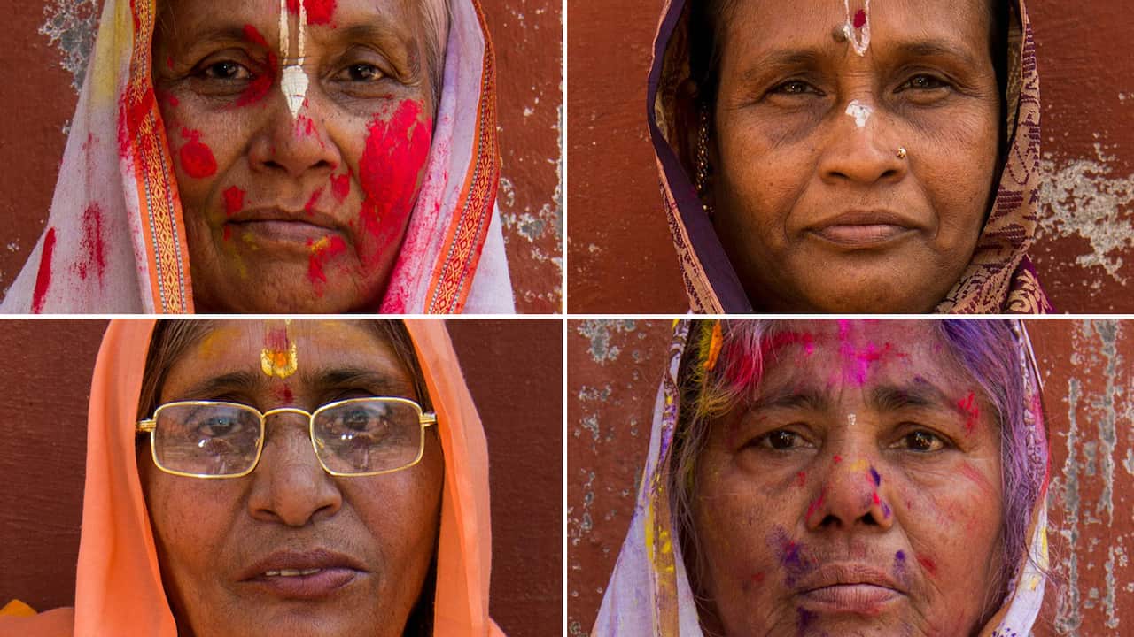 Vrindavan women